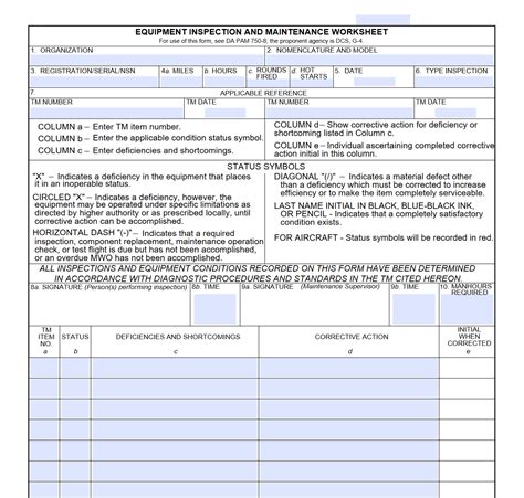 army vehicle maintenance form pdf Epub