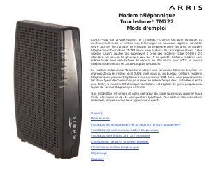 arris tm722 user guide Epub