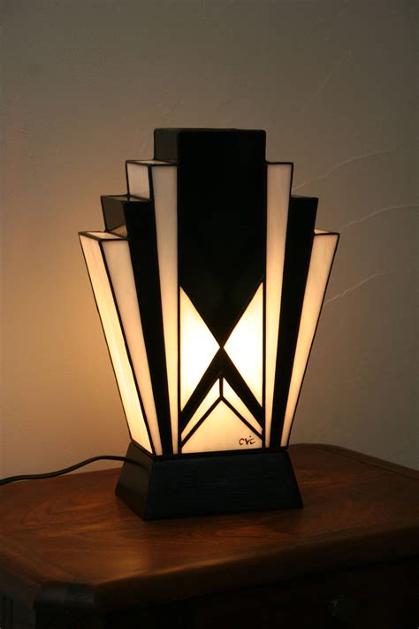 art deco lamps