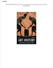 art history volume 1 5th edition Epub