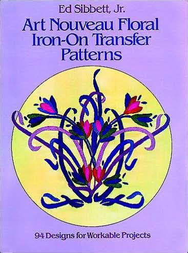 art nouveau floral iron on transfer patterns Reader