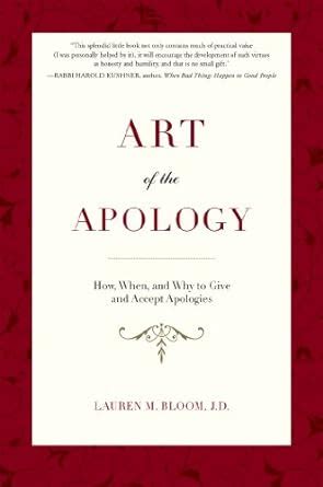 art of the apology how when and why to give and accept apologies Epub