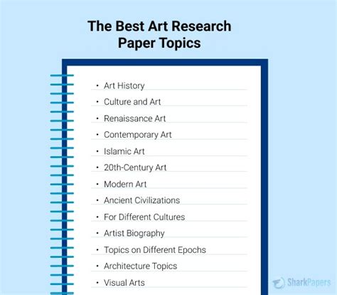 art research paper ideas Doc