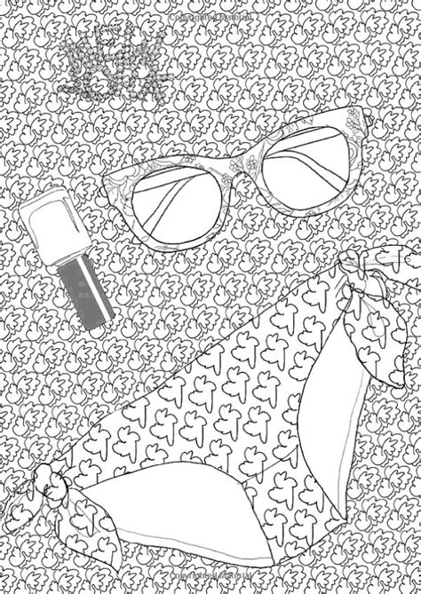 art therapy my fashion colouring book 100 fashion items to colour in Doc