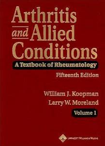 arthritis and allied conditions a textbook of rheumatology volume1 u volume 2 pdf Epub