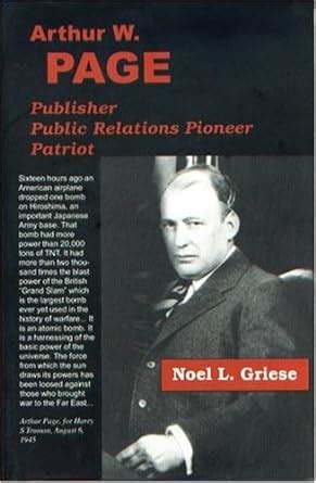arthur w page publisher public relations pioneer patriot PDF