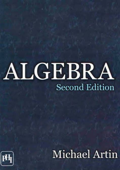 artin algebra 2nd edition Reader
