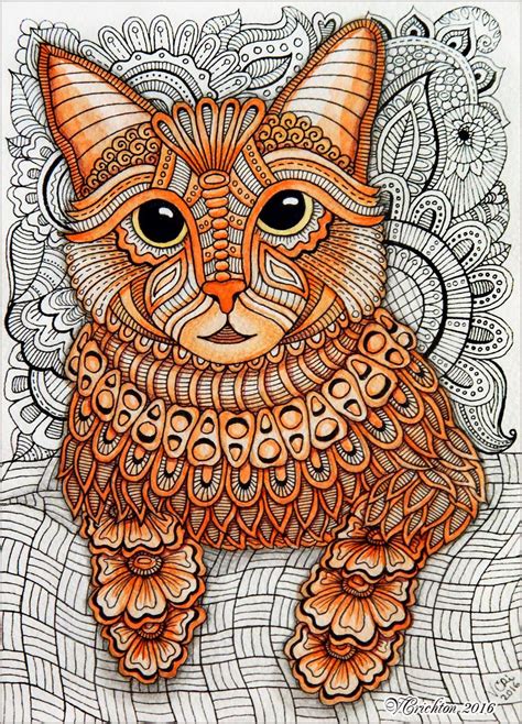 artistic animal zentangles coloring book Epub