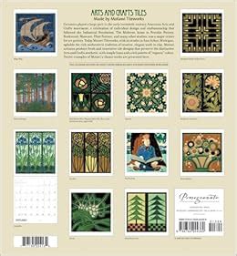 arts and crafts tiles 2009 wall calendar Reader