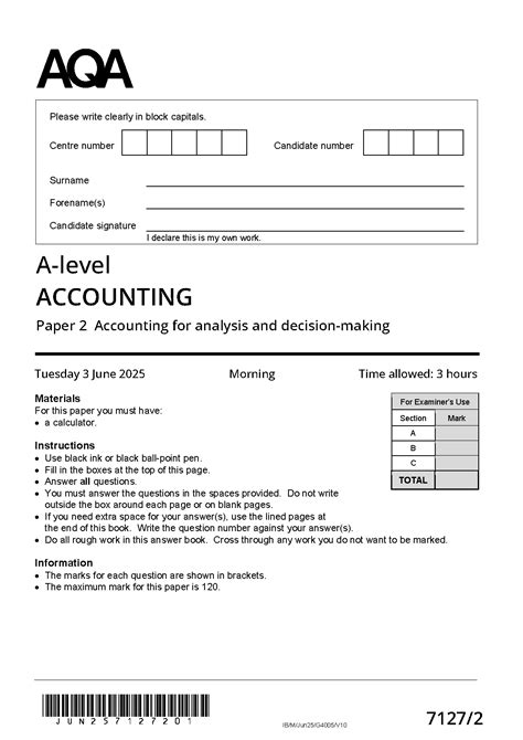 as level accounting paper 2 Doc