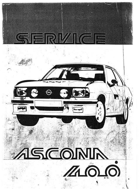 ascona repair manual guide Reader