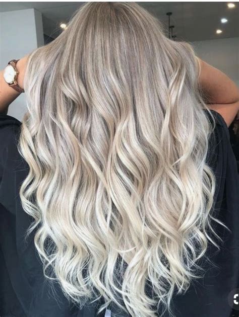 ash blonde extensions