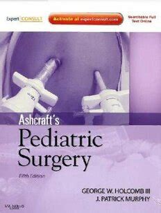 ashcraft s pediatric surgery 5th edition Reader