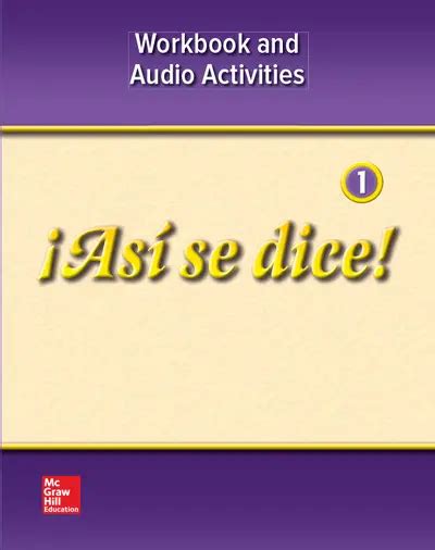 asi se dice level 1 workbook answers Epub