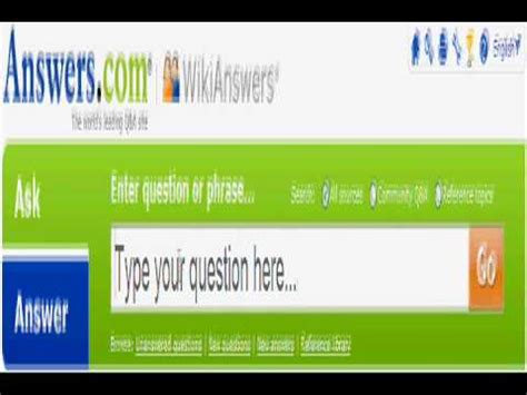 ask question wiki answers Doc