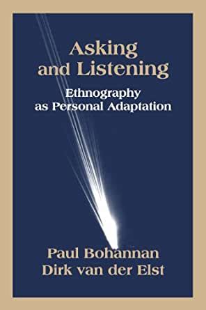 asking and listening ethnography as personal adaptation Doc