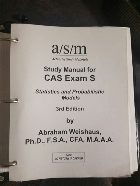 asm study manual for exam mfe Epub