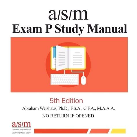 asm study manual for exam p exam 1 pdf pdf Kindle Editon