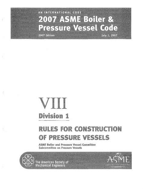 asme boiler pressure vessel code 2007 Reader