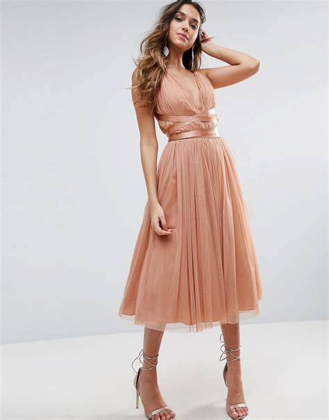 asos midi dress