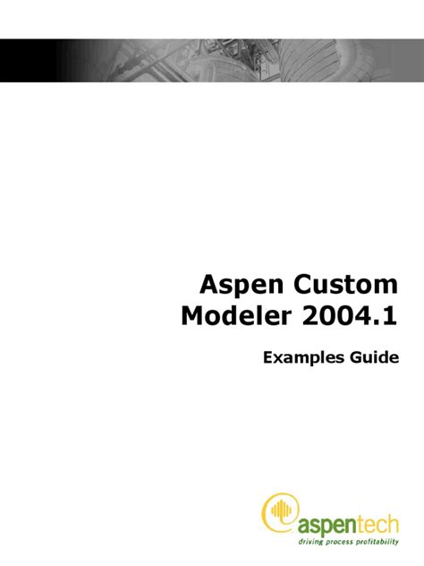 aspen custom modeler user guide Kindle Editon