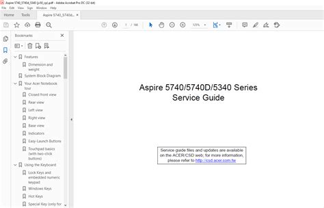 aspire 5740 service guide Epub