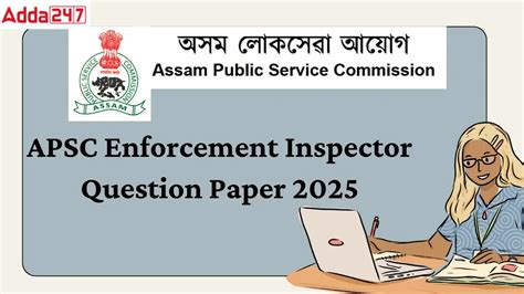 assam enforcement inspector question paper Kindle Editon