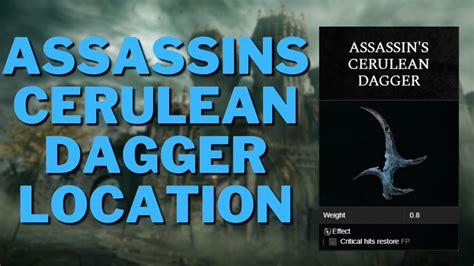 assassin's cerulean dagger