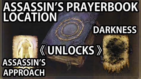 assassins prayer book elden ring