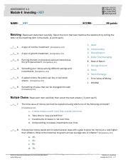 assessment 4 2 module 4 investing answers Doc