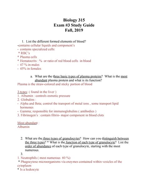 assessment biology answers pg 315 Doc