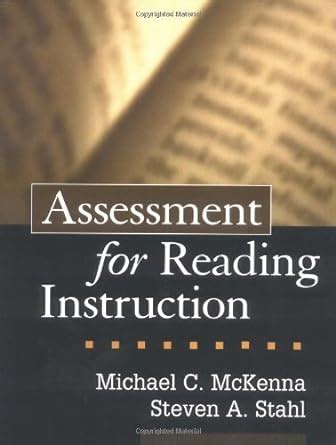 assessment for reading instruction third edition solving problems in the teaching of literacy Kindle Editon