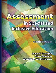 assessment in special and inclusive education Reader