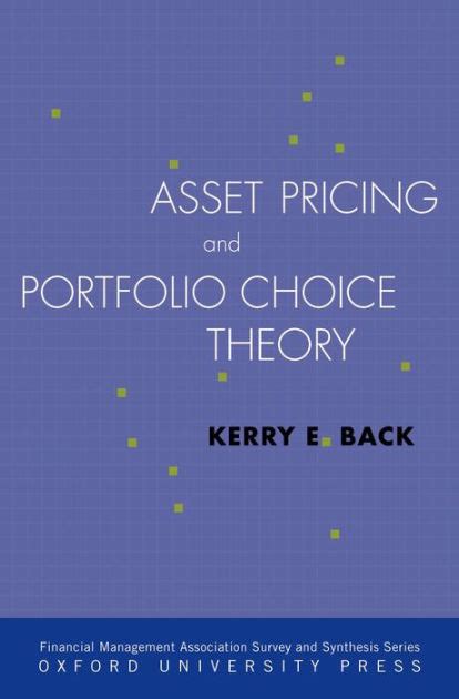 asset pricing and portfolio choice theory Epub