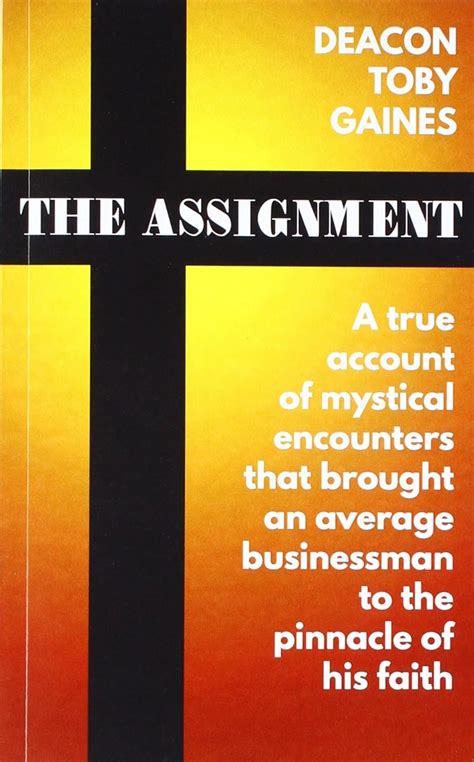 assignment dcn toby gaines Kindle Editon