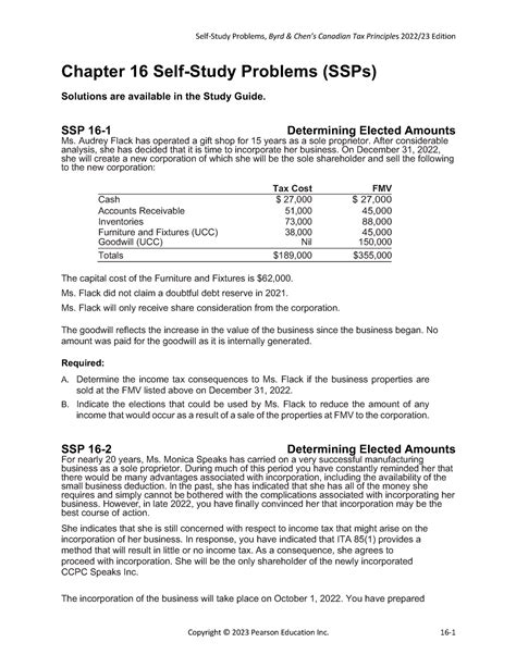 assignment problems solution tax byrd and chen Doc