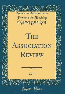 association review vol classic reprint Kindle Editon