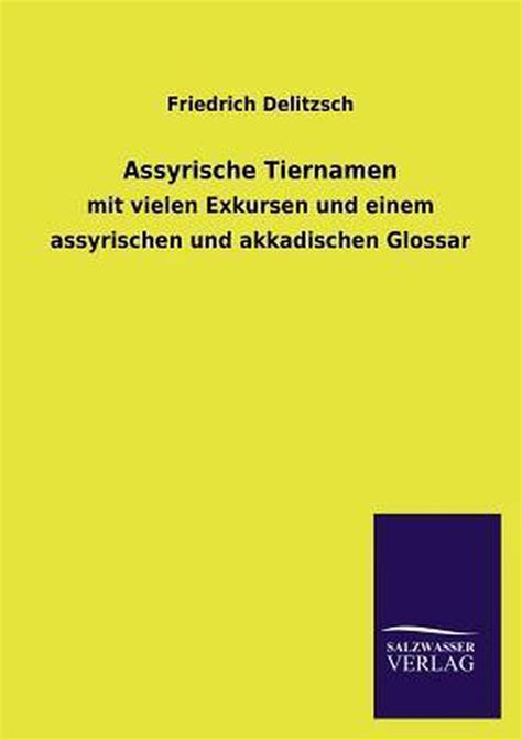 assyrische tiernamen friedrich delitzsch Doc