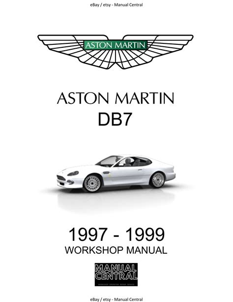 aston martin db7 service pdf Reader