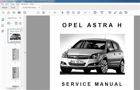 astra h user manual pdf Kindle Editon