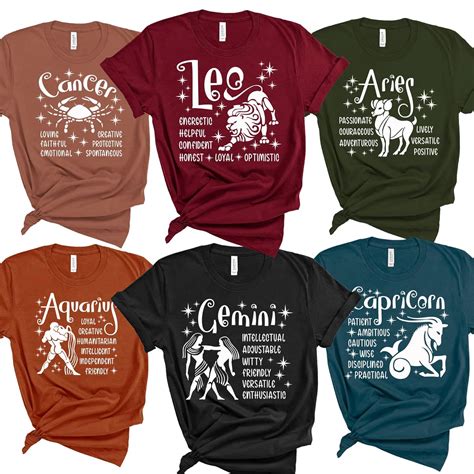 astrology t shirts