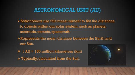 astronomical unit distance