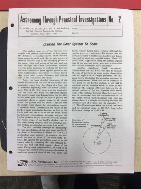 astronomy through practical investigations answer key lab Doc