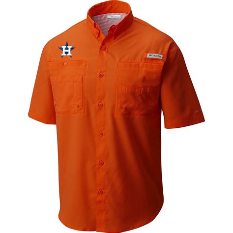 astros columbia fishing shirt