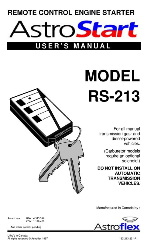 astrostart installation manual Ebook PDF