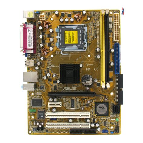 asus p5vd2 x motherboard manual PDF