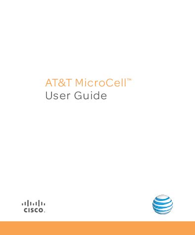 at t 3g microcelltm getting started guide PDF