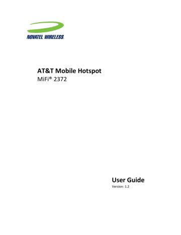 at t mifi 2372 user guide Doc