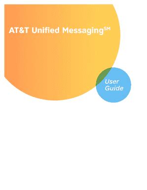 at t unified messaging user guide Kindle Editon