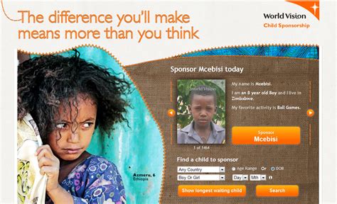 at what age does world vision sponsorship end